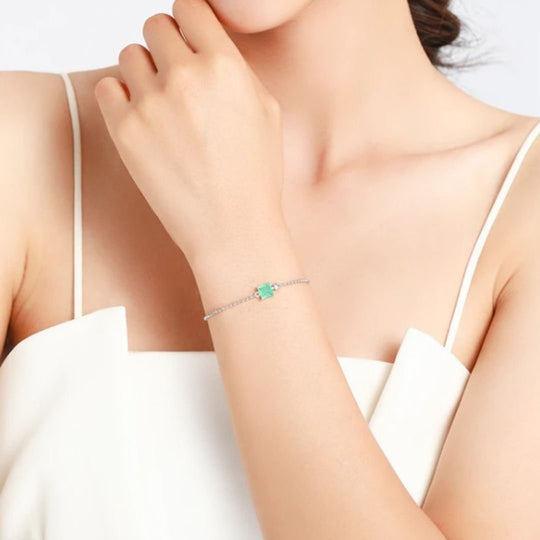 Pulsera Plata Turmalina Paraíba