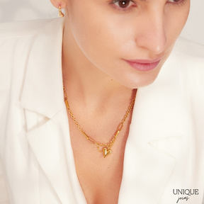 Collar con Colgante de Corazón